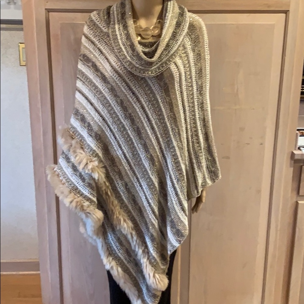Chico’s Asymmetrical Poncho